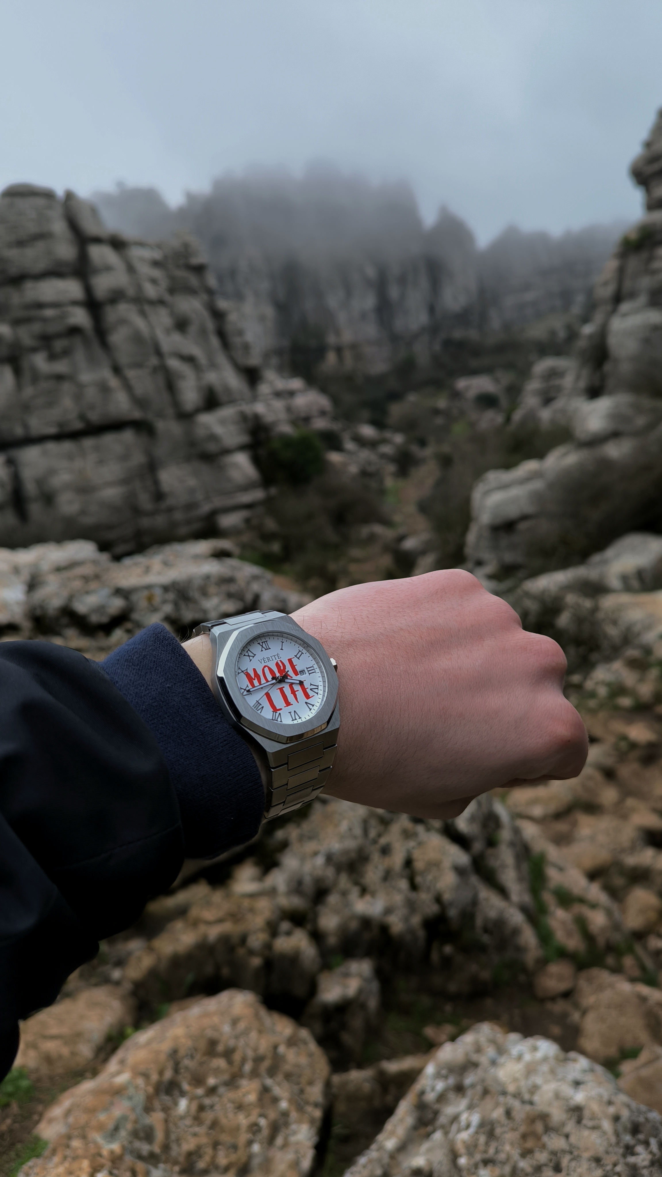 Vérité More Life on wrist — Torcal